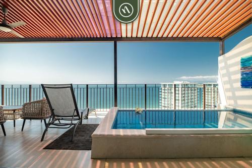 Oceanfront 4 BR Condo with Private Pool - Beach in Puerto Vallarta, Mexico