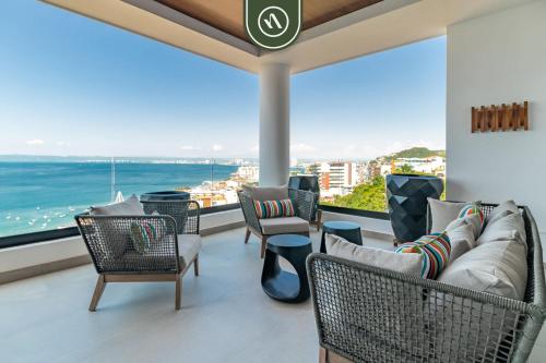 Luxury 2 BR Condo with Beachview - Rooftop Pool in Puerto Vallarta, Mexico
