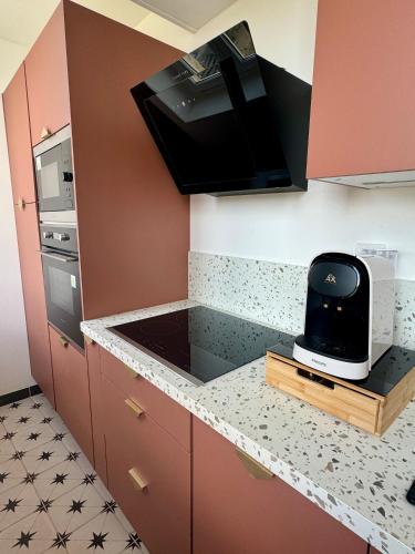 Cocina, Appartement Pop Art in Louviers