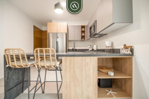 Modern 2 BR Condo - Rooftop Pool - Gym - Downtown in Puerto Vallarta, Mexico