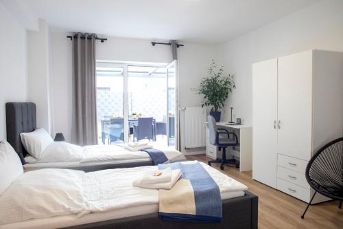 FeWo Cessna, elegante Wohnung, 2 Schlafzimmer, überdachte Terrasse in Cloppenburg, Deutschland