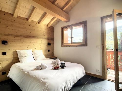 Résidence Ch. Col De La Lune - Chalet Montagnard avec Jacuzzi et Vue Panoramique MAE-4544 (Residence Ch. Col De La Lune - Chalet Montagnard avec Jacuzzi et Vue Panoramique MAE-4544) in Les Allues