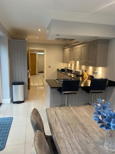 廚房, Beautiful town house in the heart of Knutsford in 納茨福德