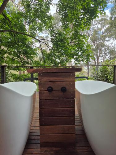 สวน, Romantic Getaway - 2 luxe outdoor baths in มาเซด้อน