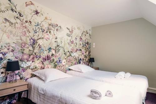 Chambre avec 2 lits