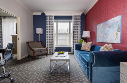 Corner One Bedroom Suite with Soaking Tub room in The Marker Union Square San Francisco