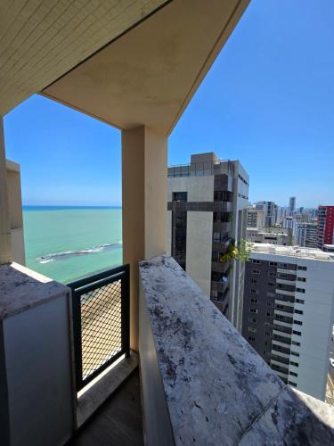 Erkély/terasz, GoldMen Business Recife - Antigo Recife Flats in Piedade