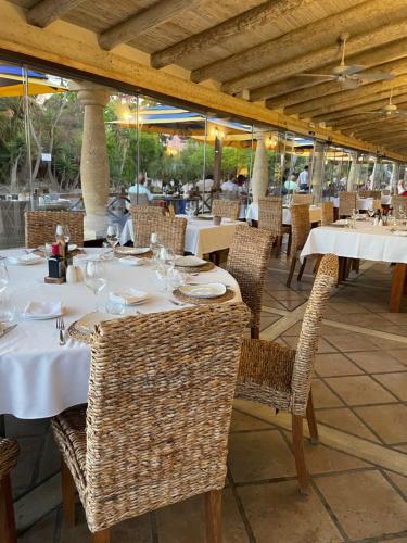 Étterem, Casa Birdie, Golf & Piscina Retreat at Desert Springs Golf Resort near Vera Playa in Las Cunas