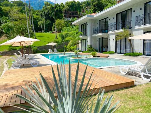 Líquens Ilhabela - Flat 7 a 50m da Praia Veloso (Liquens Ilhabela - Flat 7 a 50m da Praia Veloso) in Praia do Veloso