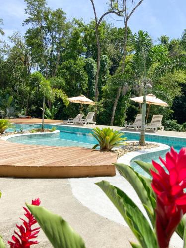 Líquens Ilhabela - Flat 4 a 50m da Praia Veloso (Liquens Ilhabela - Flat 4 a 50m da Praia Veloso) in หาดเวโลโซ