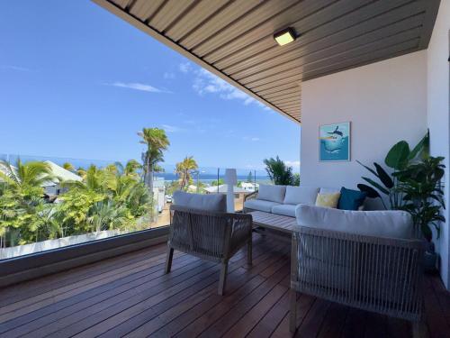 Palm Tree - apt neuf vue mer -6 pers- La Saline-Les-Bains, Saint-Paul (fotografie 7)