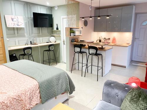 Studio chic et romantique Lyon, Villeurbanne