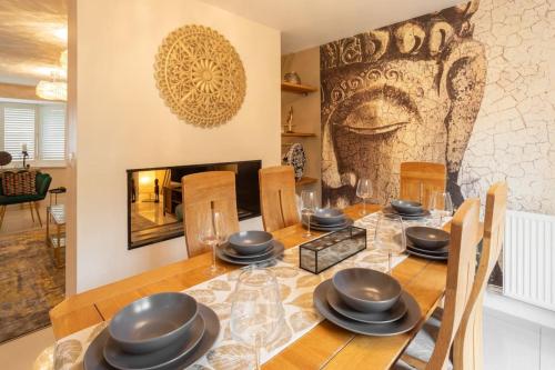 Luxurious 4 Dbl Bedroom house- home away from home gîte à louer Chicheley