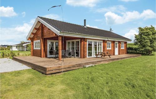  Schönes Haus Mit 3 Schlafzimmern In in Eskebjerg