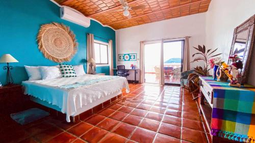 Tranquil Casa Sirena Studio in Rincon de Guayabitos, Mexico