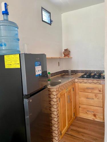 Kitchen, Peaceful Hideaway in Santa Cruz la Laguna