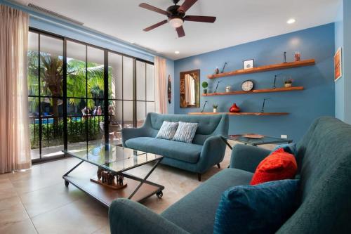 Nicely Decorated Ground-Floor Unit in Front of Pool at Pacifico in Coco, Coco