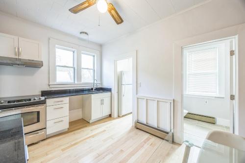 Chic Downtown Retreat Furnished 2-Bedroom with Trail Access & Outdoor Oasis in Easthampton, USA