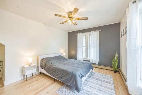 Chic Downtown Retreat Furnished 2-Bedroom with Trail Access & Outdoor Oasis in Easthampton, USA