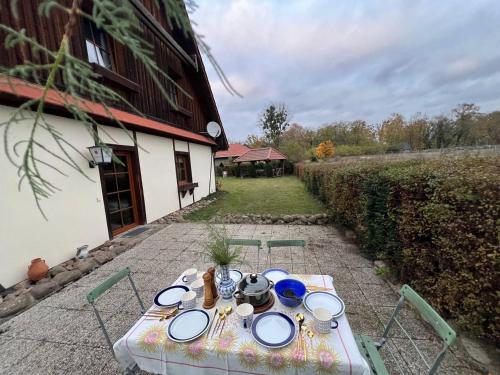 外部景觀, Ferienhaus Feldblick mit Kamin für 15 Personen (Ferienhaus Feldblick mit Kamin fur 15 Personen) in 呂德斯多夫拜柏林