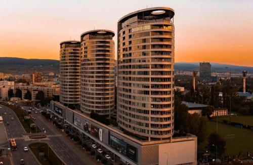 Skyline View Apartment - 15th Floor Bliss, Bratislava