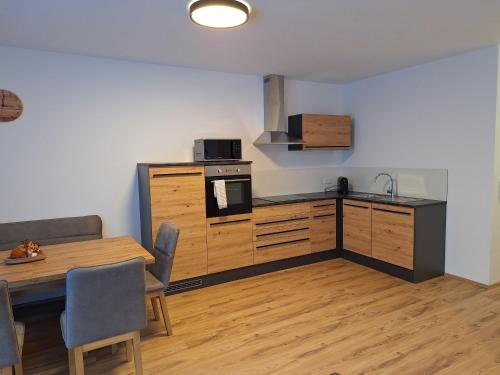 Konyha, Bergblick Apartments in St. Sigmund Im Sellrain