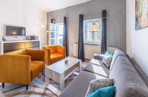 Kietz-Idylle - Gemütliche Ferienwohnung mit Balkon und Zugang zu Wellnessbereich