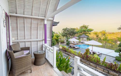 Suite, deluxe, vista sulla piscina