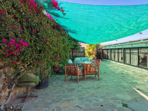 ระเบียง/ชานเรือน, Hostal Los Almendros in อิลลาเปล