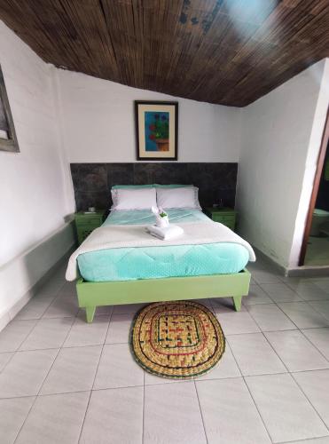 1 double bed