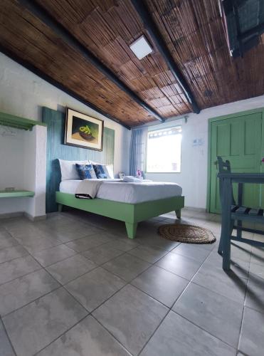 1 double bed
