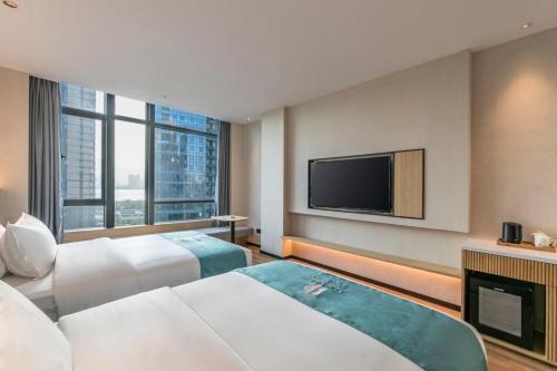 Merlinhood Hotel Fuzhou Juyuanzhou Metro Station - 图片 5