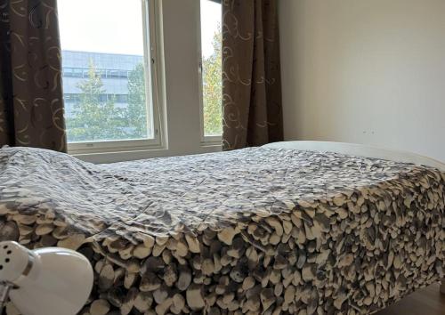 Tilava kolmio aseman vieressä kaksi makuuhuonetta, Helsinki