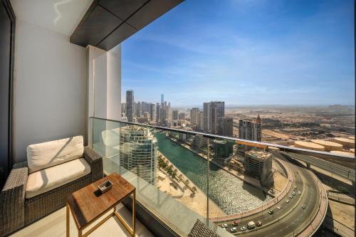 Stylish 1BR apartment is Address Beach Residence, Dubaj (zdjęcie 4)