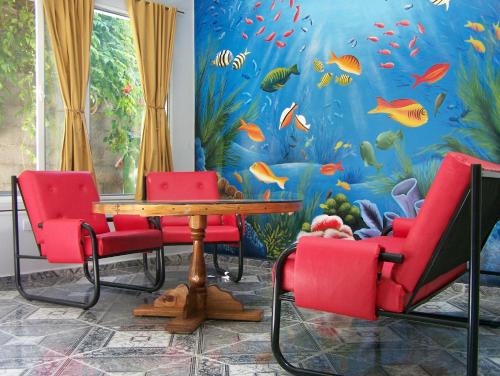 Lobby, Cabanas y Hotel Ebemys in Villa San Agustín