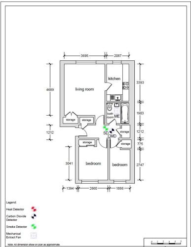 Homely Flat close to Centre with Free Parking, Glasgow (Foto 10)