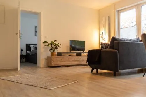 BEST STAY CityAppartment Hünfeld- SmartTV FreeWlan Balkon, in wenigen Minuten am Bahnhof, Innenstadt und doch ruhig gelegen - ideal für Paare oder Geschäftsreisen in Hünfeld, Deutschland