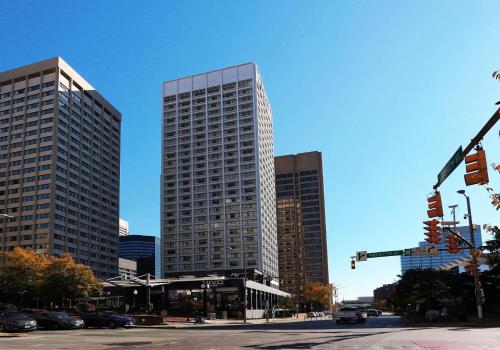 Utvendig, Convention center executive properties Free indoor parking in Sentrum