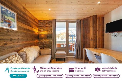 Appartement pour 5 - résidence avec piscine et spa - Apartment - Huez