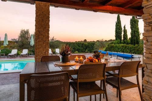 Balkons/terase, Villa Almond in Briševo