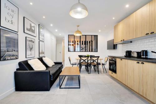 Super appartement 2BR 6P Bastille, Paříž