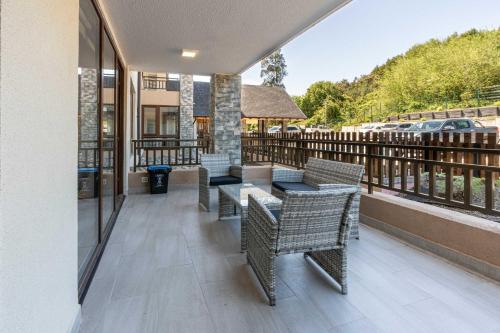 Erkély/terasz, Ribera Azul 2B Wifi & Lake Access in Villarrica Városközpont