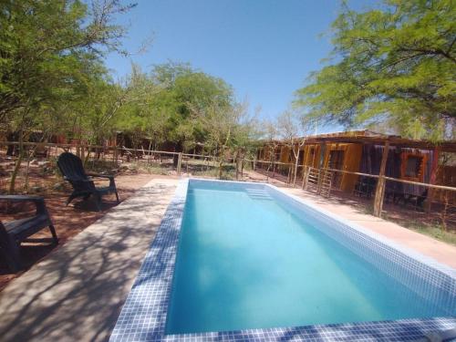 Peldbaseins, Chakana Hospedaje Rural in Banda Florida