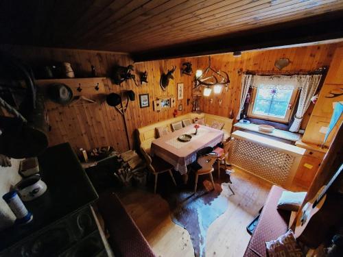 jaettu olohuone/TV alue, Chalet Hüttentraum by Globalimmoservice (Chalet Huttentraum by Globalimmoservice) in Bad Kleinkirchheim