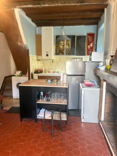 廚房, Maison de village in 澤瓦科