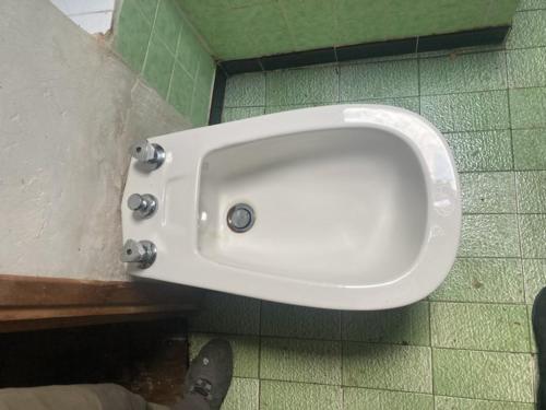 浴室, Maison de village in 澤瓦科