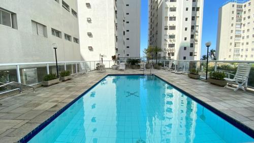 Apartamento no Calçadão da Praia das Pitangueiras - Ar Condicionado - 10 Pessoas – khách sạn tại Barra Funda