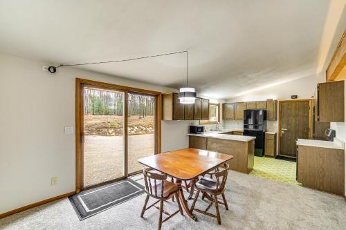 Rapid River Retreat on 7 Acres with Private Lake in Rapid River, USA