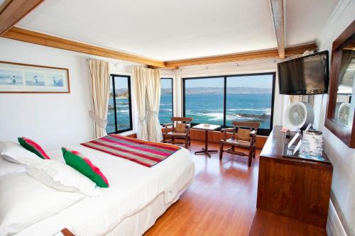 Utsikt, Hotel Oceanic in Renaca Strand