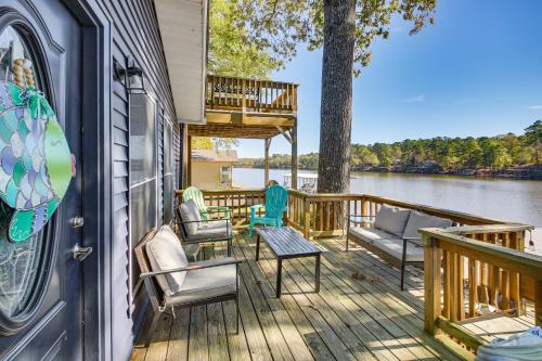 Lakefront Hot Springs Home with Swim Dock! in Hot Springs, USA